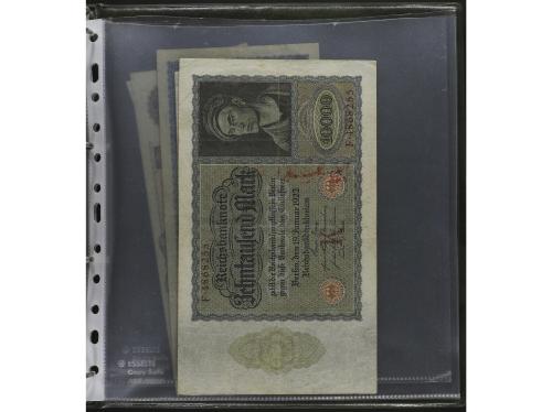 BILLETES EXTRANJEROS. Lote alrededor 120 billetes. S.XX. Col