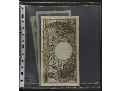 BILLETES EXTRANJEROS. Lote alrededor 120 billetes. S.XX. Col