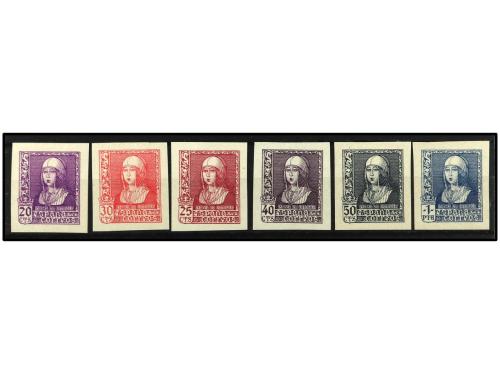 ** ESPAÑA. Ed. 855s/60s. SERIE COMPLETA SIN DENTAR. PRECIOSA