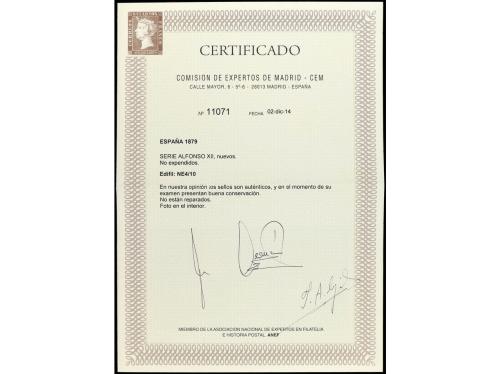 * ESPAÑA. Ed. NE4/10. SERIE COMPLETA. Preciosa por sus insup