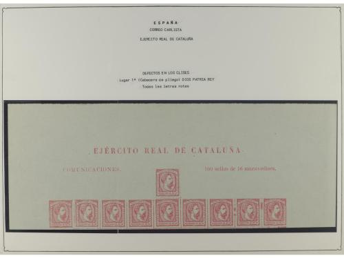 ESPAÑA. Ed. 157. 16 mv. rosa. Estudio de todos los defectos 