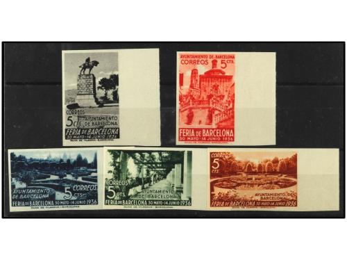 * ESPAÑA: AYUNTAMIENTO DE BARCELONA. Ed. 14s/7s. SERIE COMPL