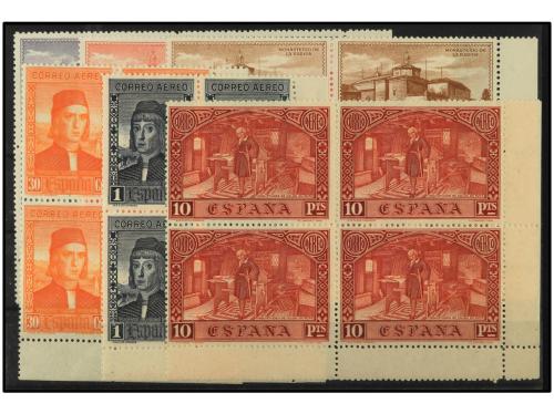 ** ESPAÑA. Ed. 547cc/58cc(4). SERIE COMPLETA en bloque de 4 