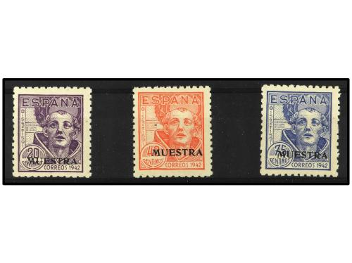 ** ESPAÑA. Ed. 954M/6M. SERIE COMPLETA con Hab. MUESTRA. PRE