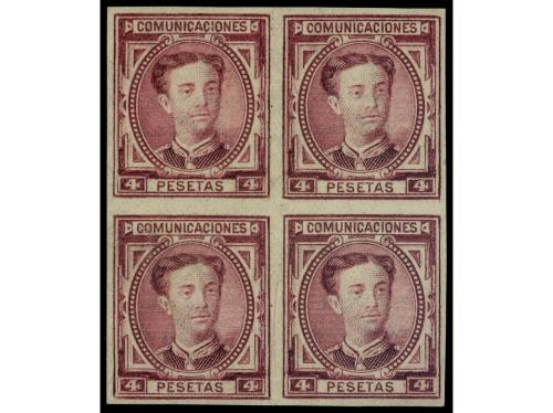 ** ESPAÑA. Ed. 174s/82s(4). SERIE COMPLETA en bloque de 4 SI