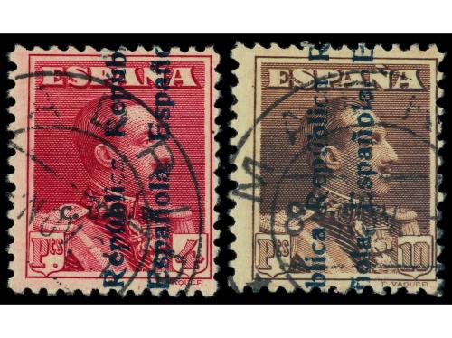 ° ESPAÑA. Ed. NE26H/7H. 4 pts. y 10 pts. con Hab. C.U.P.P. S