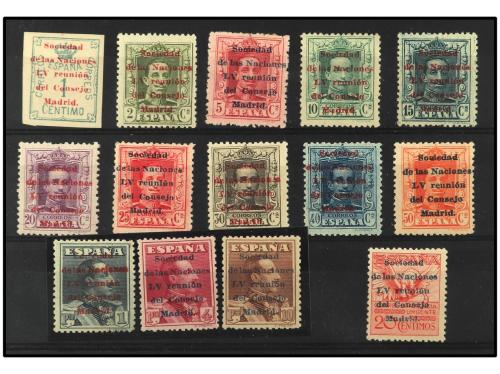 * ESPAÑA. Ed. 455/68. SERIE COMPLETA. Centrados de lujo. Muy