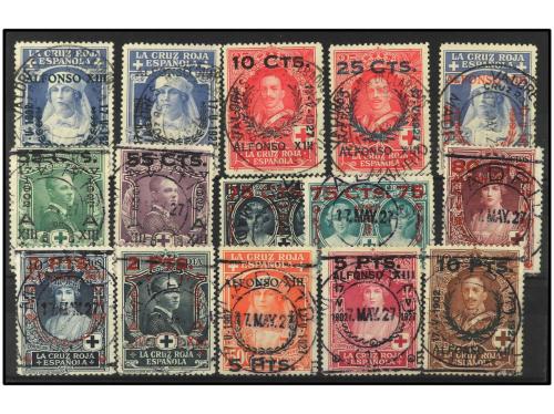 ° ESPAÑA. Ed. 373/87. SERIE COMPLETA con matasellos auténtic