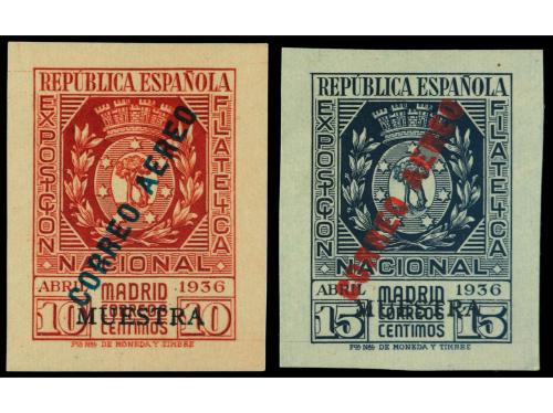 ** ESPAÑA. Ed. 729M/30. SERIE COMPLETA con Sob. MUESTRA. PRE