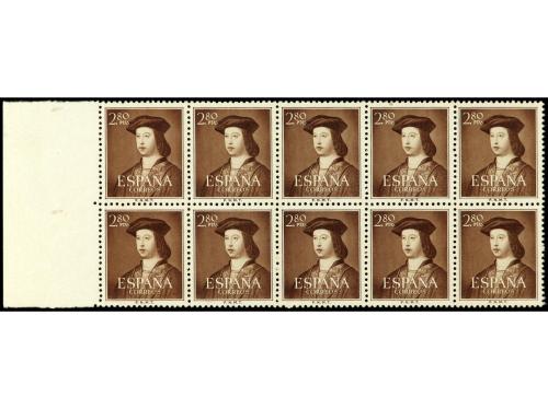 ** ESPAÑA. Ed. 1106/10(10). FERNANDO TERRESTRE. SERIE COMPLE