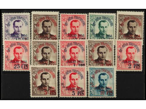 ** ESPAÑA: BENEFICENCIA. Ed. NE19/31. SERIE COMPLETA. PRECIO