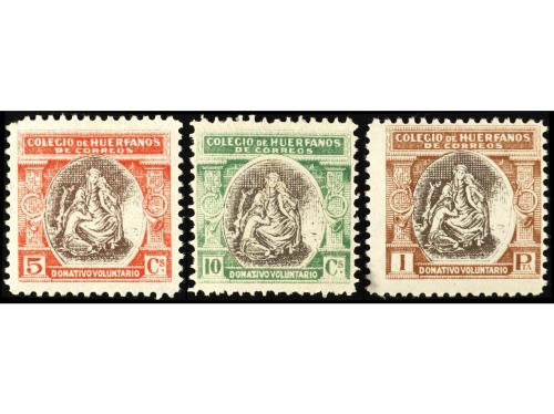 * ESPAÑA: BENEFICENCIA. Ed. B9/11. SERIE COMPLETA DENT. 11 1