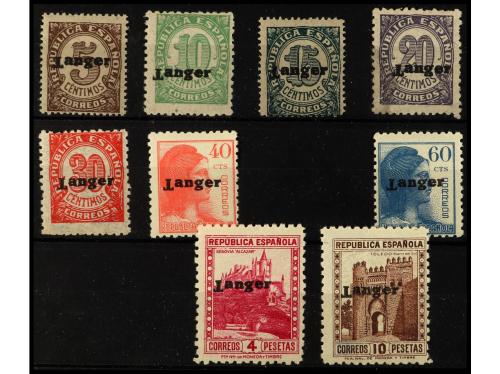 ** COLONIAS ESPAÑOLAS: TANGER. Ed. 114hea/27hea. Conjunto de