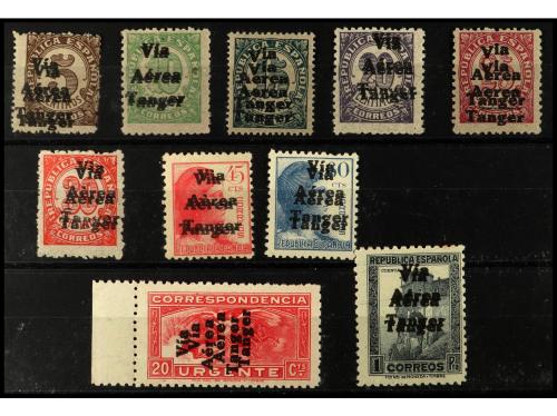 **/* COLONIAS ESPAÑOLAS: TANGER. juego completo con HAB. DOB