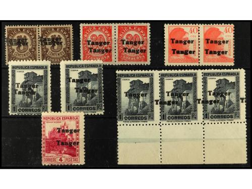 ** COLONIAS ESPAÑOLAS: TANGER. Ed. 114hh/26hh. Conjunto de s