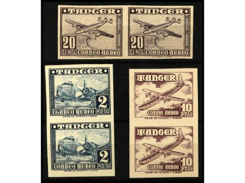 ** COLONIAS ESPAÑOLAS: TANGER. Ed. 166s(2), 170s(2) y 171s(2