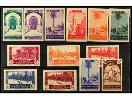 ** COLONIAS ESPAÑOLAS: MARRUECOS. Ed. 148s/60s. SERIE COMPLE