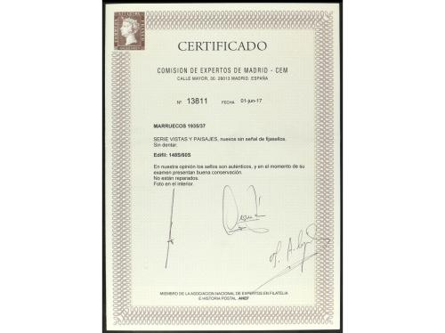 ** COLONIAS ESPAÑOLAS: MARRUECOS. Ed. 148s/60s. SERIE COMPLE