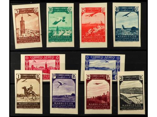 ** COLONIAS ESPAÑOLAS: MARRUECOS. Ed. 186s/95s. SERIE COMPLE