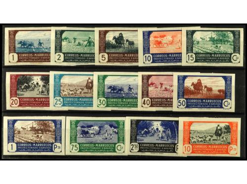 ** COLONIAS ESPAÑOLAS: MARRUECOS. Ed. 246s/59s. SERIE COMPLE