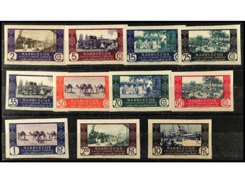 ** COLONIAS ESPAÑOLAS: MARRUECOS. Ed. 280s/90s. SERIE COMPLE