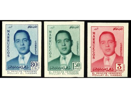 ** COLONIAS ESPAÑOLAS: MARRUECOS. Ed. ZN.24s/6s. ZONA NORTE.