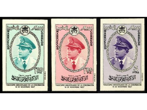 ** COLONIAS ESPAÑOLAS: MARRUECOS. Ed. ZN.27s/9s. ZONA NORTE.