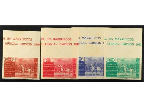 ** COLONIAS ESPAÑOLAS: MARRUECOS. Ed. B.13s/6s. BENEFICENCIA