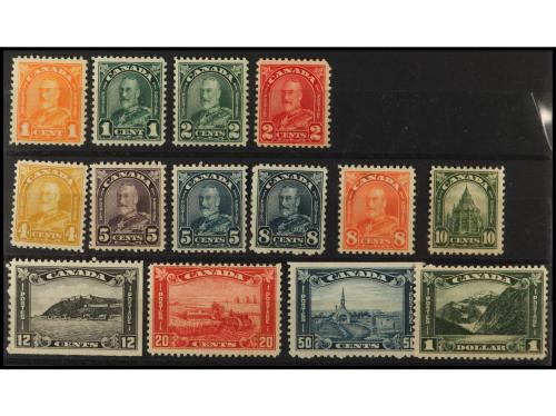 * CANADA. Yv. 140/55. Serie a falta del nº 144/5 (escaso val