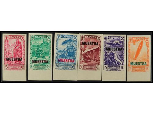 ** ESPAÑA: BENEFICENCIA. Ed. 21Ms/6Ms. SERIE COMPLETA SIN DE