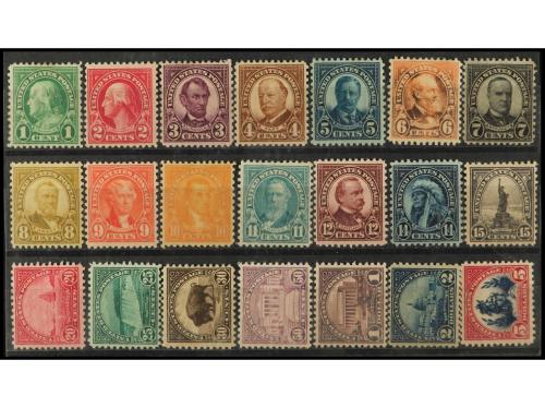 **/* ESTADOS UNIDOS. Yv. 228/48. SERIE COMPLETA. MUY BONITA.