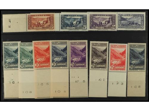 ** COLONIAS FRANCESAS. Yv. 61/92. ANDORRA. SERIE COMPLETA (3