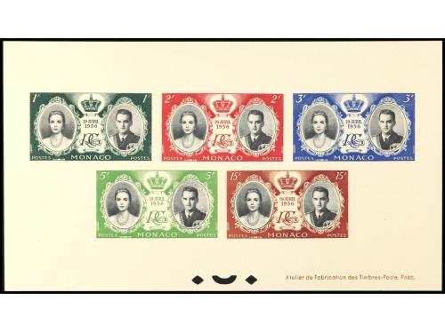 (*) MONACO. Yv. 473P/7P y Av.63P/5P. SERIES COMPLETAS en 2 P