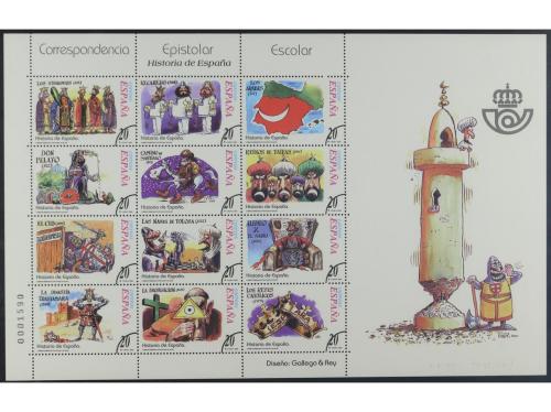 ** ESPAÑA. Ed. MP.66M... 1999-2001. Lote compuesto por 4 min
