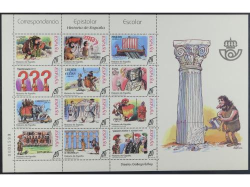 ** ESPAÑA. Ed. MP.66M... 1999-2001. Lote compuesto por 4 min