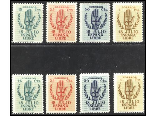 * ESPAÑA. Ed. 851/4(2). 2 SERIES COMPLETAS. BONITAS. OCASIÓN