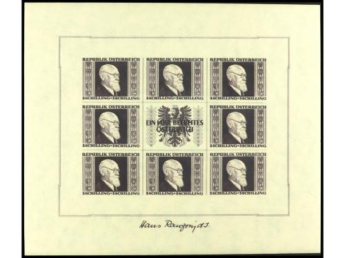 ** AUSTRIA. Yv. HB.2/5. Juego completo de 4 HB. PRECIOSO. MU