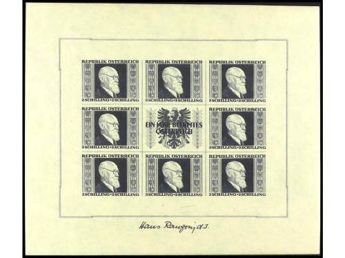 ** AUSTRIA. Yv. HB.2/5. Juego completo de 4 HB. PRECIOSO. MU