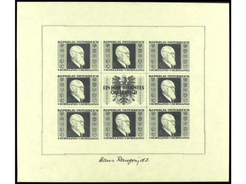 ** AUSTRIA. Yv. HB.2/5. Juego completo de 4 HB. PRECIOSO. MU