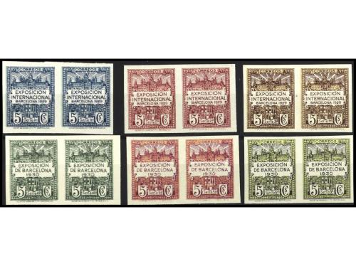 **/(*) ESPAÑA: AYUNTAMIENTO DE BARCELONA. Ed. 1s/6s(2). SERI