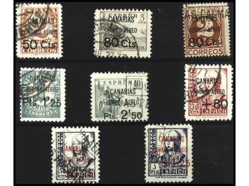 ° ESPAÑA: CANARIAS. Ed. 23/30. SERIE COMPLETA. El nº 24 Cert