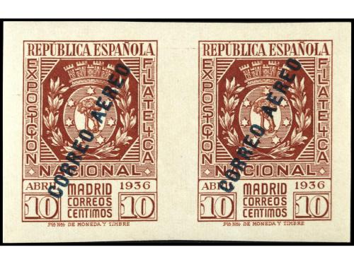 ** ESPAÑA. Ed. 729/30(2). SERIE COMPLETA en pareja horizonta