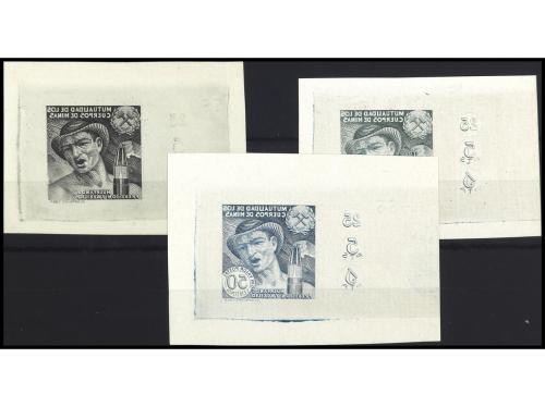 ESPAÑA: FISCALES. MUTUALIDAD DE LOS CUERPOS DE MINAS. 3 PRUE