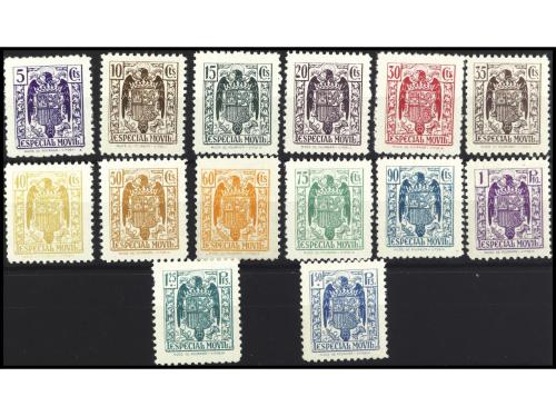 * ESPAÑA: FISCALES. ESPECIAL MÓVIL. SERIE COMPLETA a falta d