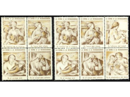 ESPAÑA GUERRA CIVIL. GG. 2310/27. LA DONA A LA RERAGUARDA. 3