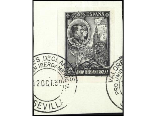 ° ESPAÑA. Ed. 581ccas y 581ccgs. 10 pts. grabados SIN DENTAR