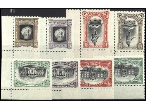 ** ESPAÑA. Ed. FR11ei/8ei. SERIE COMPLETA con CENTROS INVERT