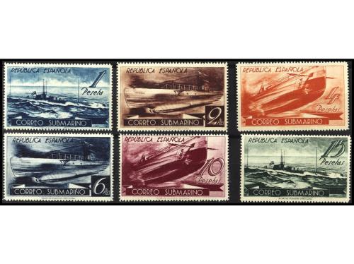 ** ESPAÑA. Ed. 775/80. SERIE COMPLETA. El 15 pts. Cert. COME