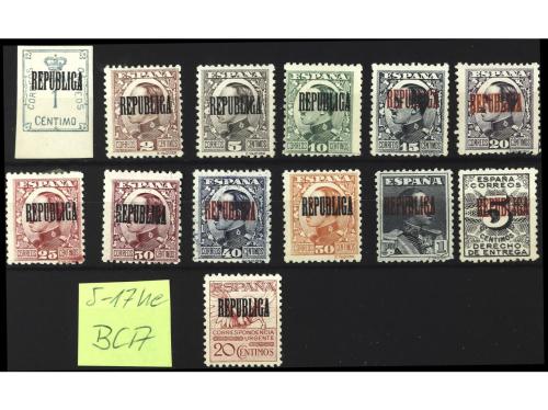* ESPAÑA E. LOCALES REPUBLICANAS: BARCELONA. Ed. 5he/17he. S