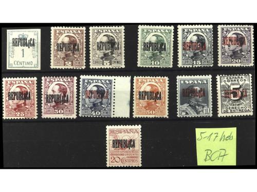 * ESPAÑA E. LOCALES REPUBLICANAS: BARCELONA. Ed. 5heb/17heb.
